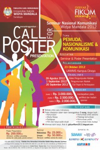 CALL FOR POSTER