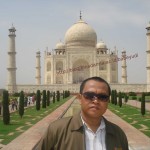 I'm in taj mahal  Agra(India)