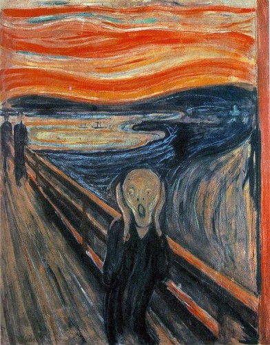 Jeritan Lukisan Karya Edvard Munch Yang Melambangkan Kecemasan Manusia Modern Deni Boey