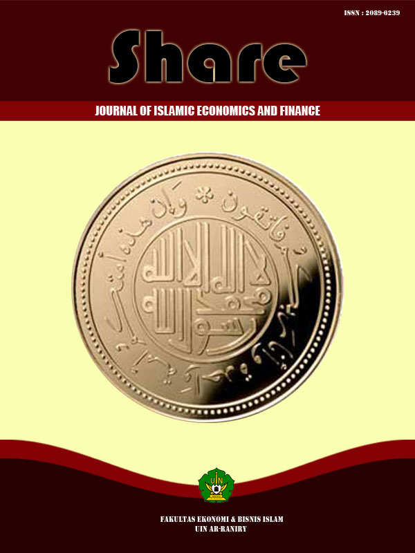 Cover SHARE :  Journal of Islamic Economics and Finance / Azharsyah Ibrahim