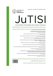 Cover JuTISI :  Jurnal Teknik Informatika dan Sistem Informasi / Universitas Kristen Maranatha