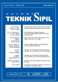 Cover JURNAL Teknik Sipil / Agustina Kiky Anggraini