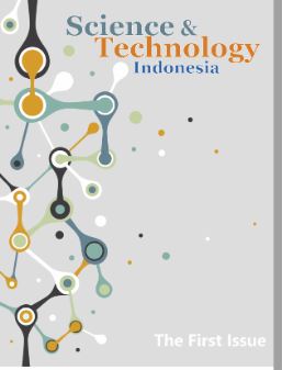 Cover SCIENCE and TECHNOLOGY INDONESIA / Pascasarjana Universitas Sriwijaya