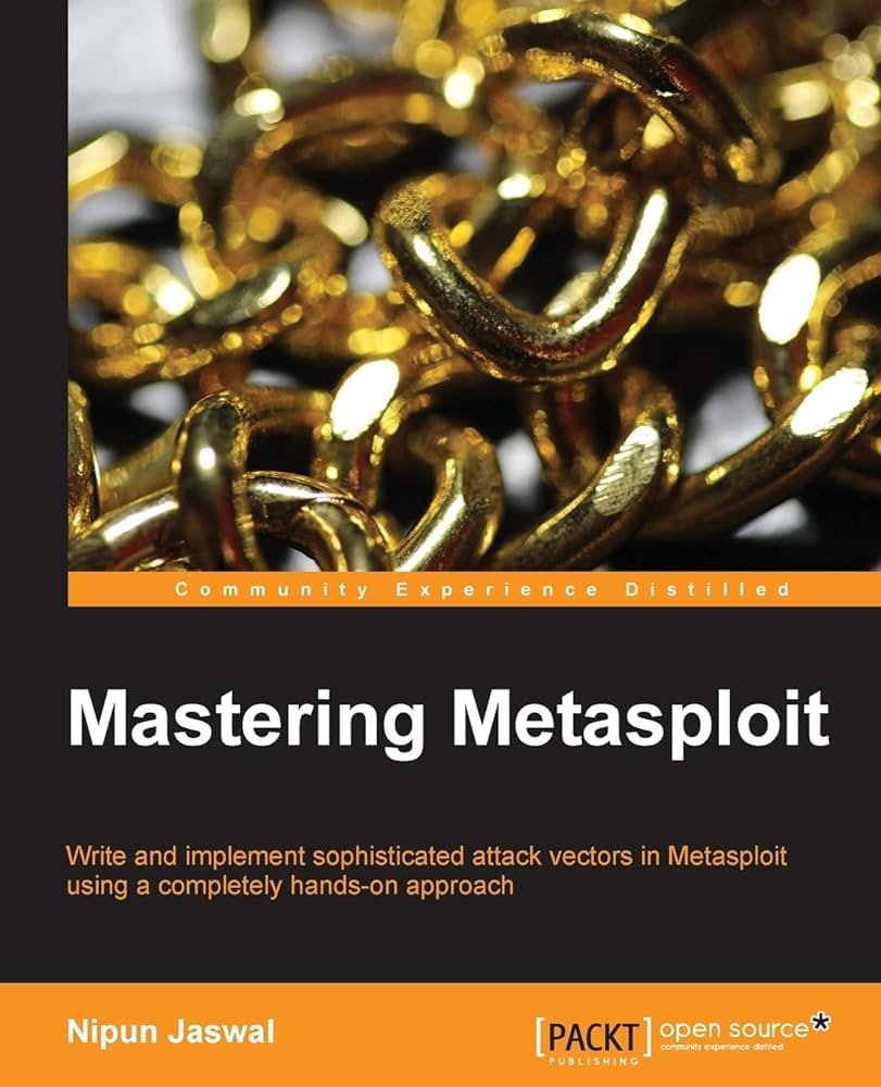 Cover MASTERING METASPLOIT / Nipun Jaswal