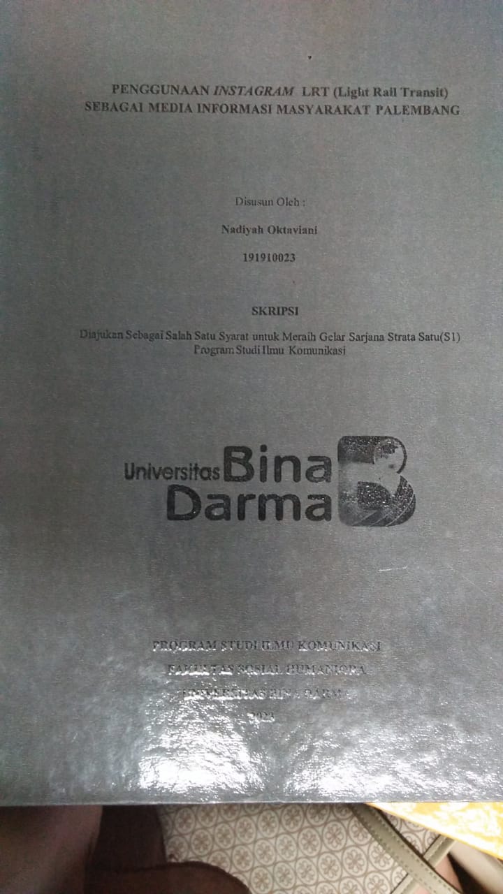 Cover ANALISIS DAMPAK LALU LINTAS AKIBAT PEMBANGUNAN PRESEVASI JALAN DI RUAS JALAN SULTAN MAHMUD BADARUDIN II KOTA PALEMBANG / Mesa Gengki Damalita