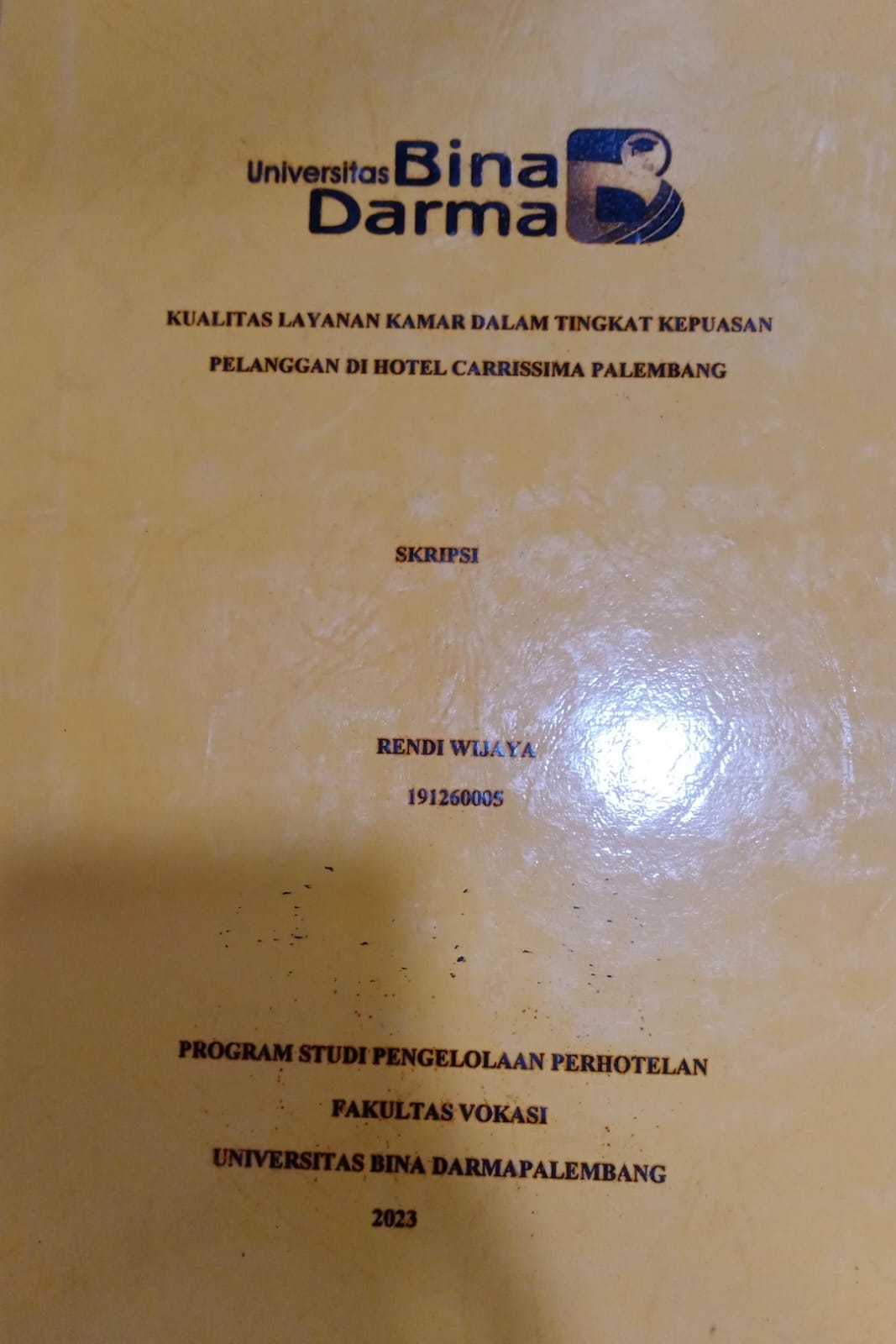 Cover PENERAPAN KONSEP NoSQL PADA PERANGKAT LUNAK MANAJEMEN PROPERTI / JUMAIDA
