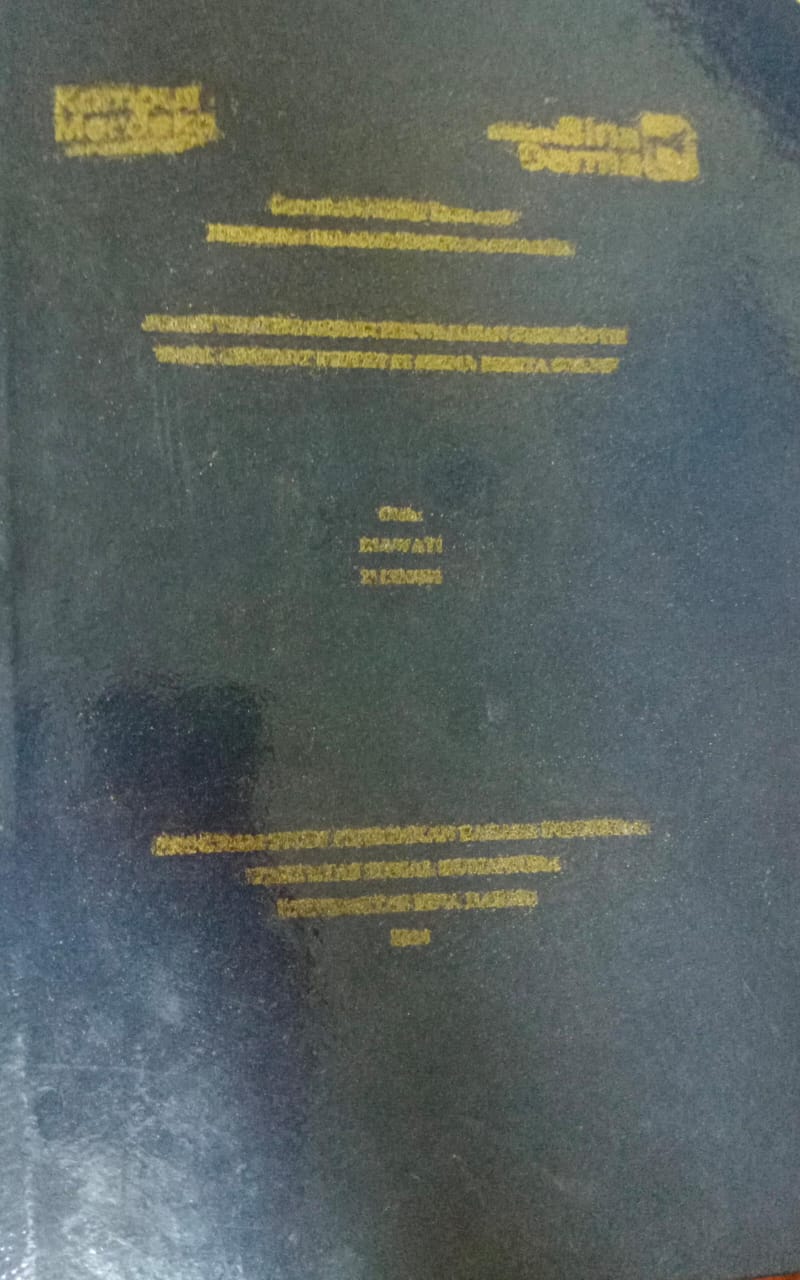 Cover PROGRAM PENYUSUNAN ENSIKLOPEDIA SASTRA DI BALAI BAHASA PROVINSI SUMATERA SELATAN / Rica Karnila (201320011)